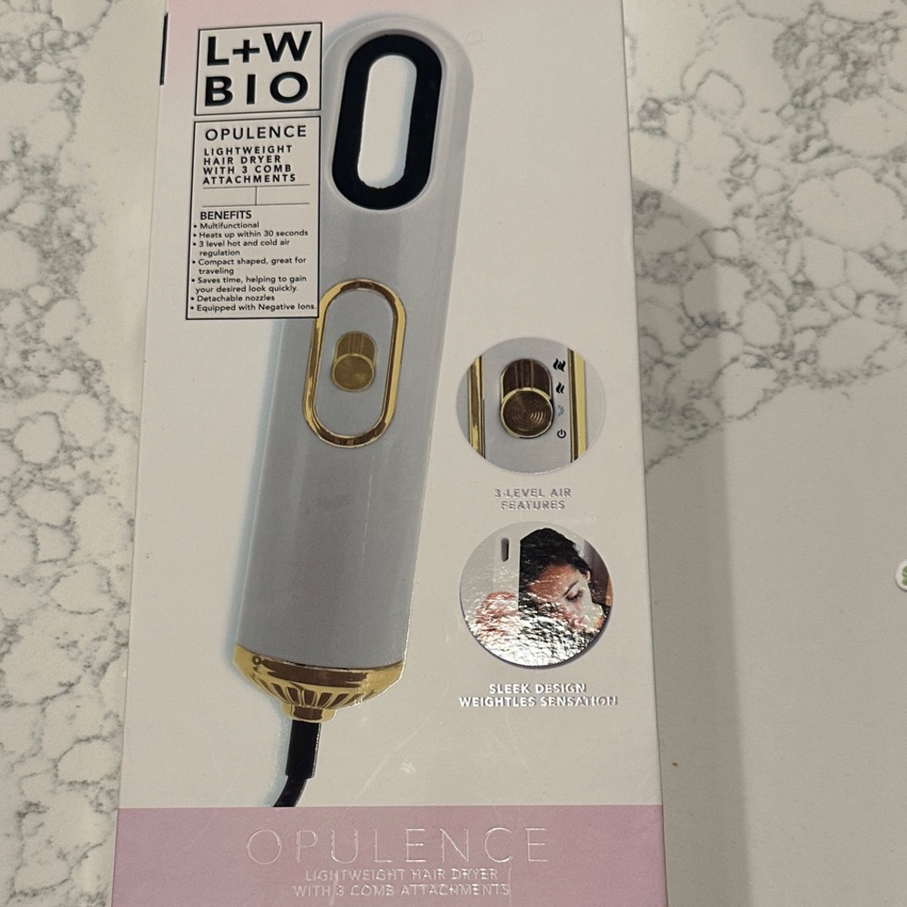L+W Bio Opulence Hair Dryer